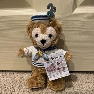 Duffy the Disney Bear, Pozy Plush, Tokyo Japan 20th Anniversary, new with tags
